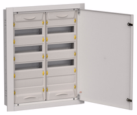 TITAN 5 Корпус металлический ЩРв-96 (2х48) 755х625х130мм IP31 серый (одна дверь) IEK