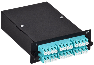 ITK Кассета для кросса ST OM3 MTP male 6хLC-quad (24 ОВ)