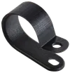 Mounting bracket 20mm nylon black (50pcs) IEK0