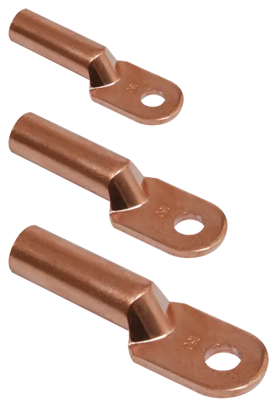 Designed for termination of copper wires and cable conductors using a compression method.