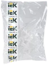 Хомут дюбельный ХД 7х150 бел (50шт/упак) IEK1