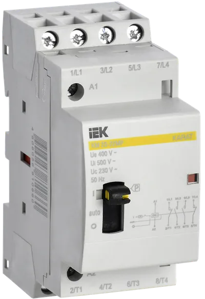 Modular contactor with manual operation KM20-22MR AC KARAT IEK