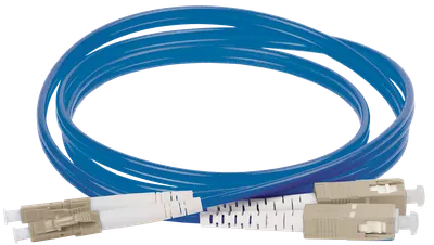 ITK Оптический коммутационный соединительный шнур (патч-корд), MM, 50/125 (OM4), LC/UPC-SC/UPC, (Duplex), 20м