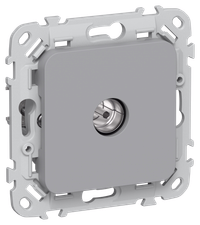 FLITE Розетка TV оконечная тип F РТВф-1-1-1-ФлС серый IEK