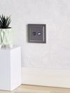 BRITE Рамка 1-местная IP44 РУ-1-БрС-44 сталь IEK6