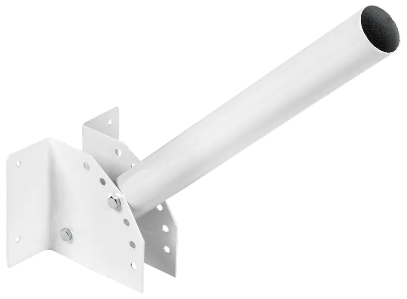 Bracket KR-4 D=48mm L=500mm wall-mounted adjustable angle white IEK