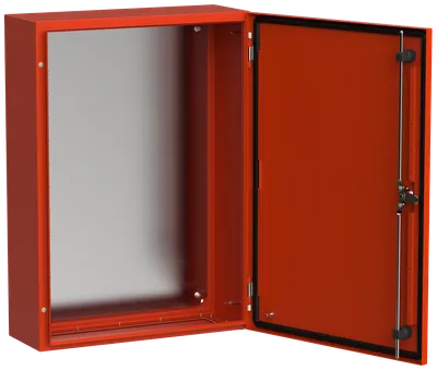 Корпуса ЩМП TITAN 5 красного цвета предназначены для сборки систем пожарной автоматики: шкафов управления насосами, сигнализации и других решений.
Современное роботизированное производство и уникальная конструкция гарантируют премиальное качество, надежность и долговечность корпусов серии TITAN.