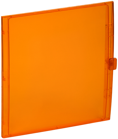 TEKFOR Дверца для корпуса пластикового КМПн-54 IP65 оранжевая прозрачная IEK