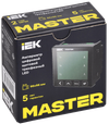 Амперметр цифровой щитовой трехфазный RS-485 96х96 LED MASTER IEK1
