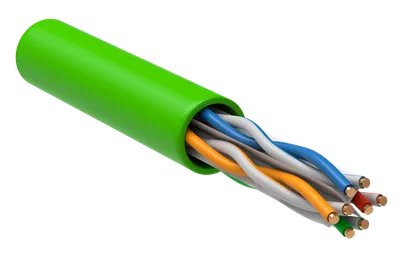 Кабель ITK категории 6 для внутренней прокладки 4х парный U/UTP в оболочке LSLTx, цвет зеленый. Применяется для построения структурированных кабельных систем, локальных вычислительных сетей, для общей коммуникационной инфраструктуры зданий, для магистральных и горизонтальных подсистем и для организации «последней мили».
Благодаря современному высокотехнологичному оборудованию и качественным материалам изготавливаемые кабели обладают стабильными превосходными характеристиками, отвечающие самым современным международным стандартам и сохраняющимися на протяжении всего срока службы.