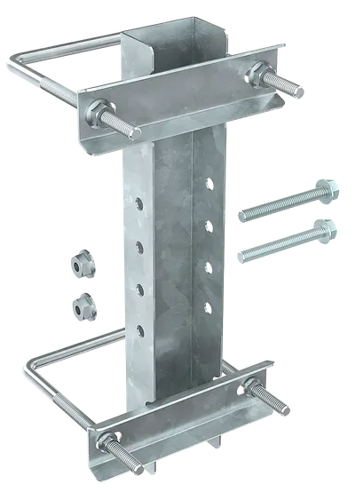 Fence post 40-62mm for one HDZ IEK console