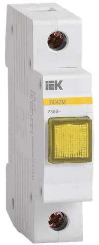 Лампа сигнальная ЛС-47М матрица желтая IEK