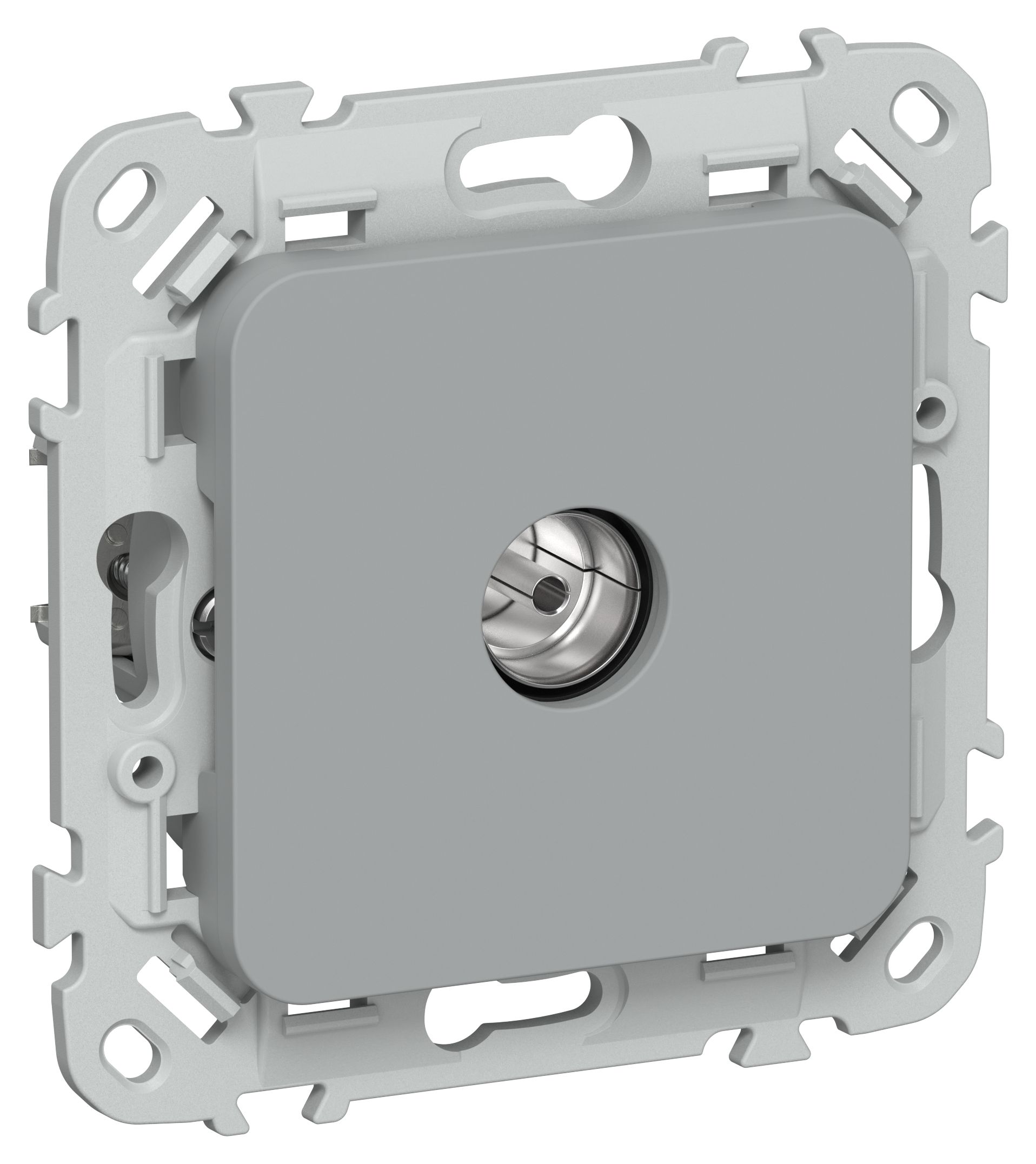 FLITE Розетка TV экранированная оконечная тип M РТВм-1-1-1-ФлС серый IEK