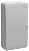 TEKFOR Корпус пластиковый КМПн-36 IP65 серая непрозрачная дверь IEK0