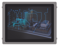 Компьютер панельный промышленный процессор Intel Core i3 4Гб RAM 128Гб ROM SSD экран 15"" ONI