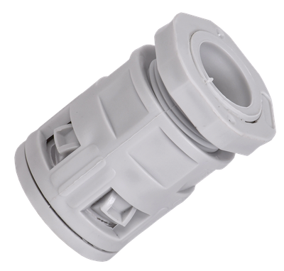 ELASTA Муфта вводная для гофрированных труб MVN32 IP40 серая IEK