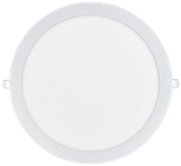 Светильник ДВО 1609 белый, круг LED 24Вт 4000 IP20 IEK