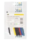 TTU set 4/2 (4x black, 2x white, red, blue, yellow, green) 10x10 cm/pack. IEK1