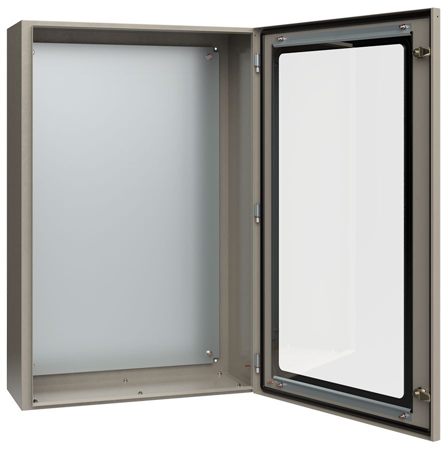 Корпус металлический ЩМП-5-0 (1000х650х285мм) У2 IP54 прозрачная дверь IEK (YKM11-05-54-1)