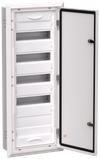 TITAN 5 Корпус металлический ЩРв-60 (1х60) 880х365х130мм IP31 белый (одна дверь) IEK0