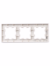 BRITE Рамка 3-местная РУ-3-2-Бр стекло розовый матовый IEK4