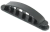 Clip self-adhesive KC-5 black (12 pcs) IEK0