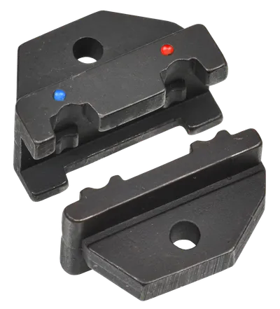 Replaceable matrix type MSK series ARMA2L 3 is designed for crimping flag connectors
The number of sockets for crimping in the jaws is 3.
The crimp profile is oval double-circuit.