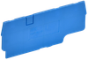ARMAFIX Заглушка EPCX4-3 BU для колодки клеммной CP/CX4-3 синяя IEK2