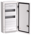 TITAN 5 Корпус металлический ЩРн-36 (1х36) 585х310х140мм IP54 белый (одна дверь) IEK0
