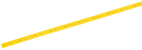 Трубка термоусадочная ТТУ нг-LS 5/2,5 желтая (1м) IEK