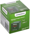 Вольтметр цифровой щитовой однофазный 96х96мм LED GENERICA1
