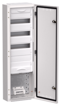 TITAN 5 Корпус комбинированный ЩРн-48 (1х72) 960х310х140мм IP30 белый IEK