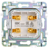 SKANDY Аудиорозетка 4-местная SK-A01Gr серый IEK3