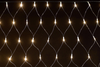LIGHTING Гирлянда сеть 1,5х1,5м 160 светодиодов теплый белый свет IP20 прозрачный шнур 3м 230В контроллер 8 сцен IEK0