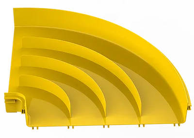 Кабельный оптический лоток ITK предназначен для защиты и маршрутизации оптико-волоконных соединительных кабелей в ЦОДах. Кабель-каналы (лотки для оптического кабеля) являются лучшим решением с учетом требований к кабельным трассам для оптоволоконных соединений.

Горизонтальный поворот предназначен для организации оптических лотков в систему.