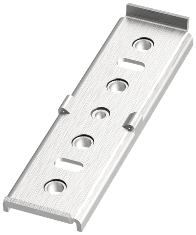 Зажим изолятора 2х80х10мм для изолятора шинного заднего IEK