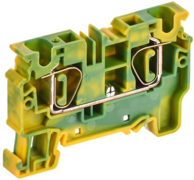 ARMAFIX Клемма пружинная CX6 PE 6мм2 проходная заземляющая IEK