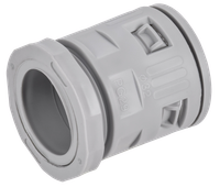 ELASTA Муфта вводная для гофрированных труб MVN32 IP40 серая IEK