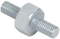 Connector for lightning rod zinc plated steel IEK