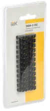 Screw-type terminal clips ZVI-3 1,0-2,5 mm2 2x12steam IEK black1