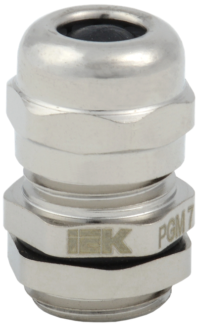 Сальник PGM 7 металлический диаметр проводника 3-6мм IP68 IEK