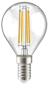 Лампа светодиодная G45 шар прозрачная 5Вт 230В 3000К E14 серия 360° IEK1