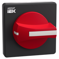 ARMAT Рукоятка поворотная для SDM 72х72мм черная IEK