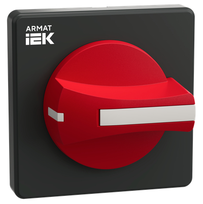 ARMAT Рукоятка поворотная для SDM 72х72мм красная IEK