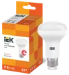 LED lamp R63 reflector 8W 230V 3000k E27 IEK0