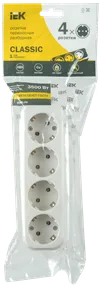 Portable socket dismountable k04 4 sockets CLASSIC IEK1