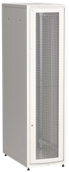 ITK LINEA E Шкаф напольный сетевой 19" 47U 600х1000мм перфорированная передняя дверь задняя металлическая серый0