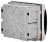 UNION Compact Корпус пластиковый ЩРВ-П-6 IP41 черная прозрачная дверь IEK4