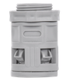 ELASTA Муфта вводная для гофрированных труб MVN16 IP40 серая IEK1