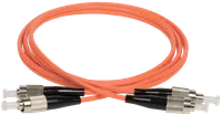 ITK Оптический коммутационный соединительный шнур (патч-корд), MM, 50/125 (OM2), FC/UPC-FC/UPC, (Duplex), 1м